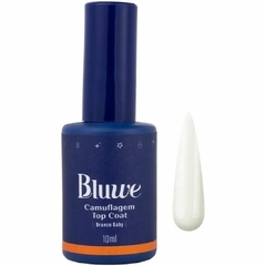 Top Coat Camuflagem Branco Baby 10ml - Bluwe