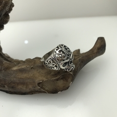 Anillo calavera calada 003 - comprar online