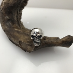 Anillo calavera biker 004