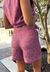 Short Miuccia Rosa - tienda online