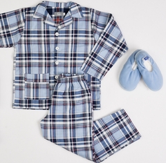 Pijama Camisa Tonocote celeste