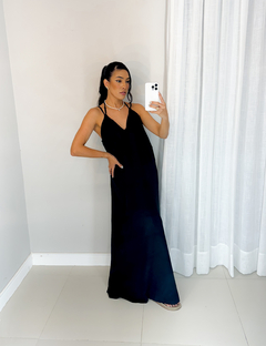 Vestido Layla - preto na internet