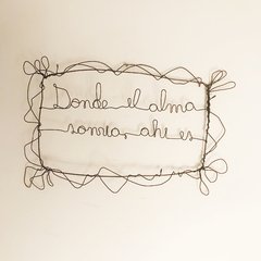 Frases inspiradora Alma Sonrie - Vienen y Van Deco