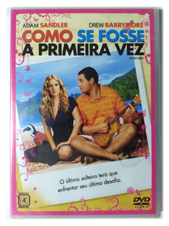 DVD Como Se Fosse A Primeira Vez Adam Sandler Drew Barrymore Novo Original 50 Firsts Dates Peter Segal