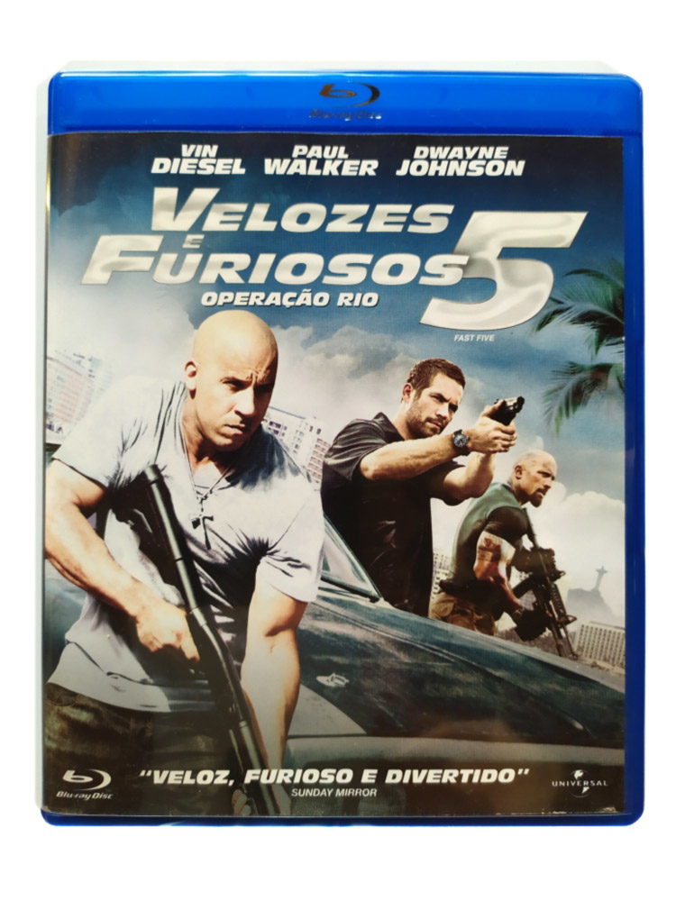 Blu-ray velocidade Furiosa 5 Com Vin Diesel