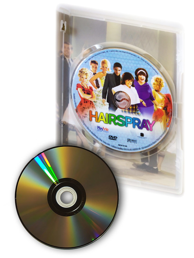 Dvd Hairspray em Busca da Fama  Filme e Série Playarte Usado