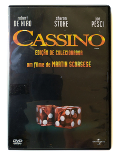 Dvd Cassino Robert De Niro Sharon Stone Martin Scorsese Duplo Edição Colecionador Joe Pesci James Woods Don Rickles
