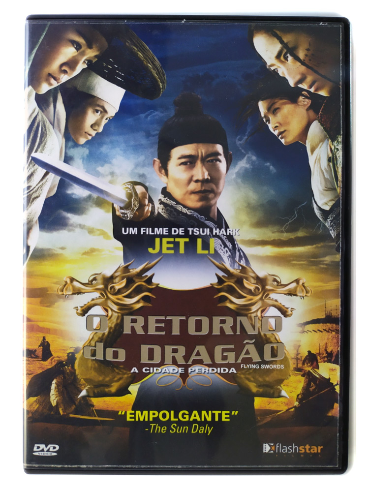 DVD Dragon Blade - flashstar - Revista HQ - Magazine Luiza