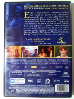 DVD Meia Noite em Paris Original Midnight In Paris Owen Wilson Kathy Bates (Esgotado) - comprar online