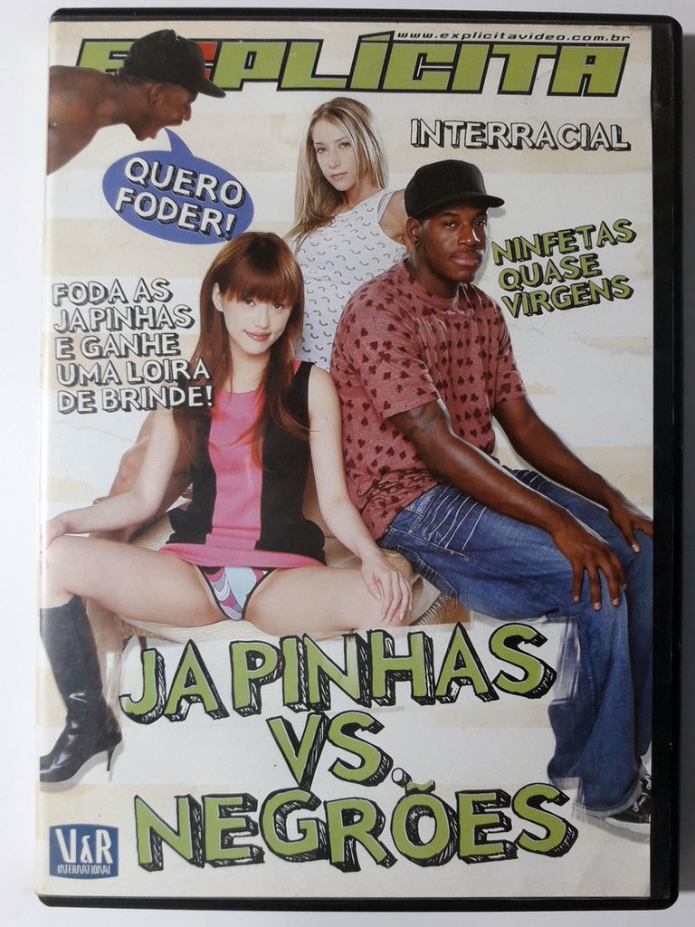 Dvd Porno Explicita, Japinhas Vs Negrões, Original