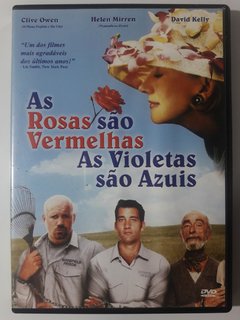 DVD As Rosas São Vermelhas as Violetas São Azuis Original Paterson Joseph Clive Owen Helen Mirren