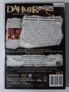 DVD Dahmer Mente Assassina Original Jeremy Renner Bruce Davison Artel Great Matt Newton - comprar online