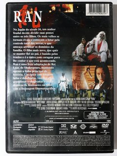 DVD Ran Original Akira Kurosawa Tatsuya Nakadai Nezu Jinpachi Masayuki - comprar online