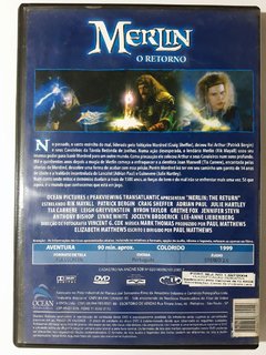 DVD Merlin O Retorno Original Rik Mayall Tia Carrere Craig Sheffer Patrick Bergin - comprar online