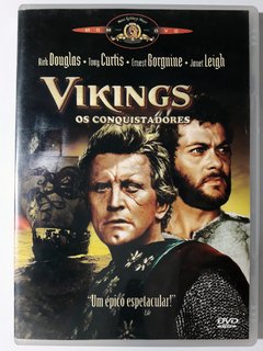 DVD Vikings Os Conquistadores Kirk Douglas Tony Curtis Original