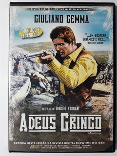 DVD Adeus Gringo Giorgio Stegani Giuliano Gemma Western Original