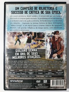 DVD Adeus Gringo Giorgio Stegani Giuliano Gemma Western Original - comprar online