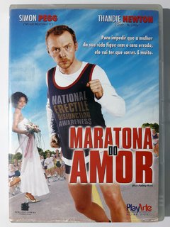 DVD Maratona do Amor Original Run Fatboy Run Simon Pegg