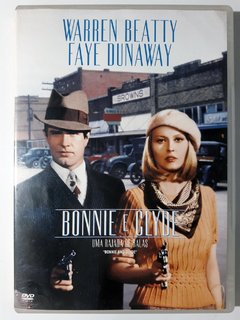DVD Bonnie e Clyde Uma Rajada de Balas Warren Beatty Original