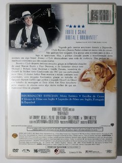 DVD Bonnie e Clyde Uma Rajada de Balas Warren Beatty Original - comprar online