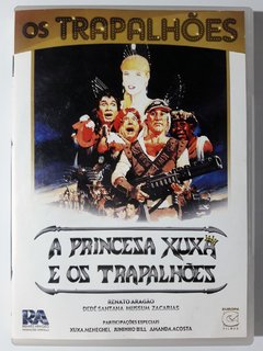 DVD A Princesa Xuxa e Os Trapalhões Meneguel Mussum Zacarias Original