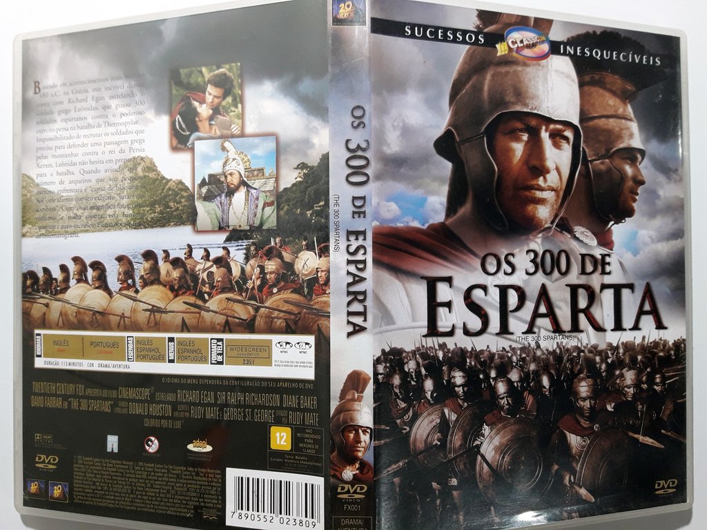 Blu-ray - Os 300 de Esparta