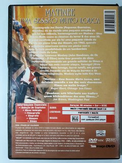 DVD Matinee Uma Sessão Muito Louca John Goodman 1993 Original - comprar online