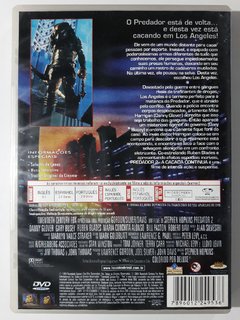 Dvd Predador 2 A Caçada Continua Danny Glover Kevin Peter Hall Gary Busey Original - comprar online