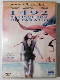 DVD 1492 A Conquista Do Paraíso Ridley Scott Gérard Depardieu Sigourney Weaver Armand Assante Original