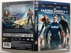 DVD Capitão América 2 O Soldado Invernal Marvel Chris Evans Scarlett Johansson Anthony Mackie Original - Loja Facine