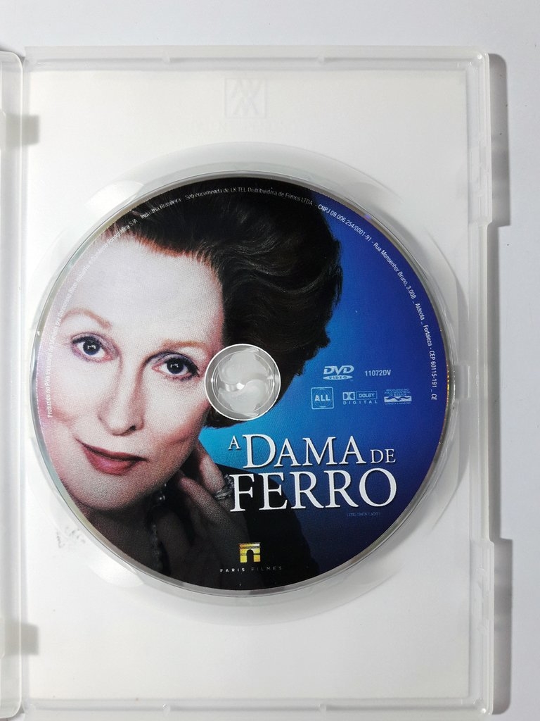 DVD A Dama De Ferro Meryl Streep Phoebe Waller Bridge 2 Oscar Original  (Esgotado)