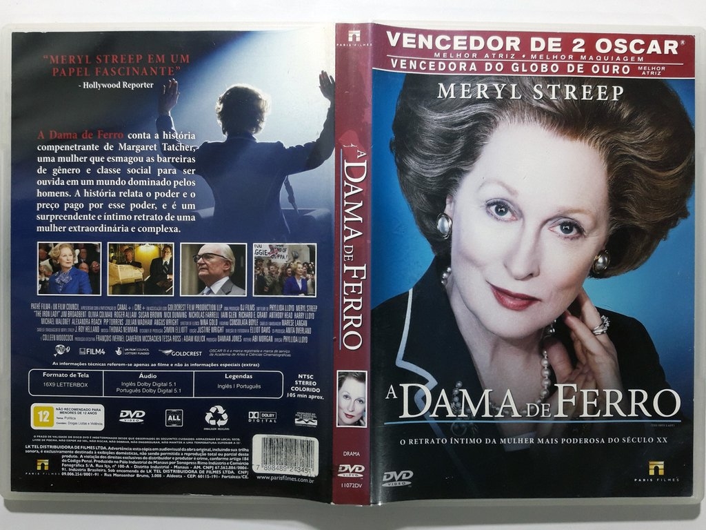 A DAMA DE FERRO (2011) – O MELHOR DO FILME É MERYL STREEP
