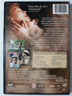 DVD A Época Da Inocência Daniel Day Lewis Michelle Pfeiffer Winona Ryder Original - comprar online