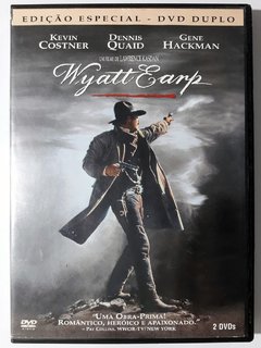 DVD Wyatt Earp Kevin Costner Dennis Quaid Duplo Edição Especial