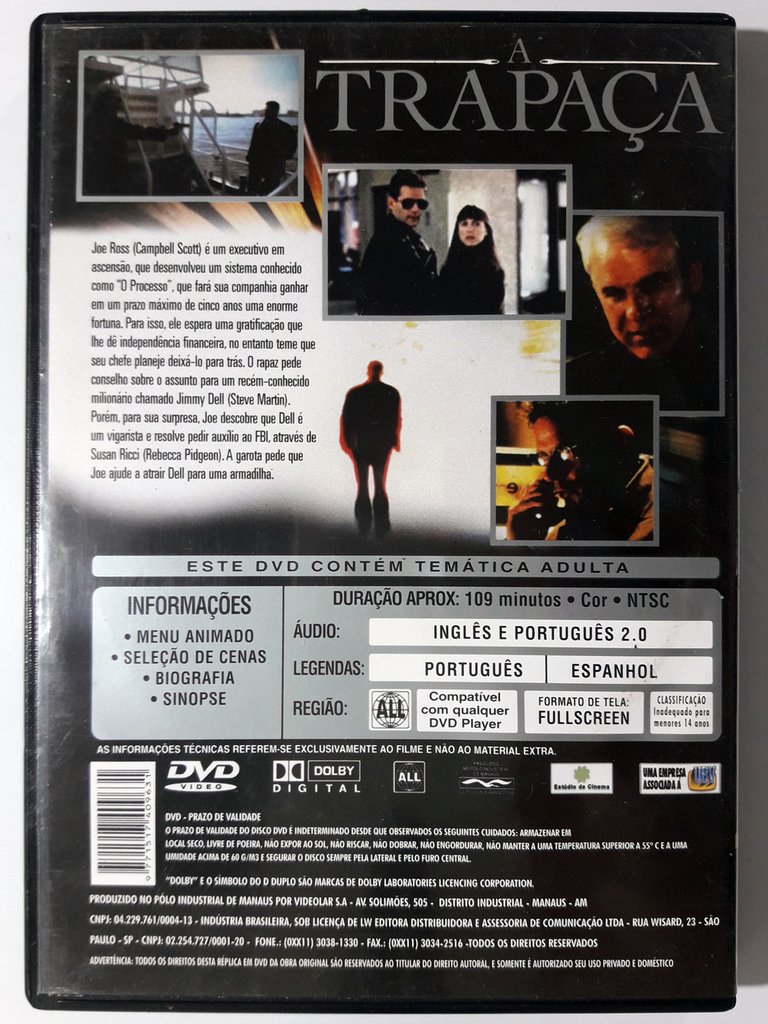 DVD Trapaça