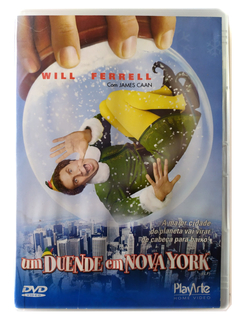 DVD Um Duende Em Nova York Will Ferrell James Caan Original Elf Zooey Deschanel Jon Favreau
