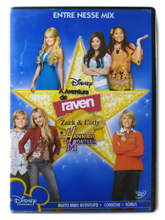 DVD A Aventura de Raven Zack e Cody e Hannah Montana Original Richard Correll