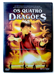 DVD Os Quatro Dragões Robin Ho Michael Chin Anita Kwan Original Four Dragons Laura New C.L. Hor