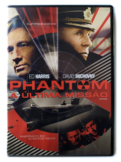 DVD Phantom A Última Missão Ed Harris David Duchovny Original William Fichtner Lance Henriksen Todd Robinson