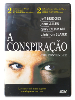 DVD A Conspiração Jeff Bridges Joan Allen Gary Oldman Original Christian Slater The Contender Rod Lurie