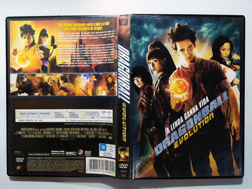 Dragon Ball Evolution Dvd Original Novo Lacrado