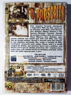 DVD O Proscrito Jane Russell The Outlaw Gold Western 1943 - comprar online