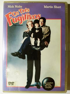 DVD Os Três Fugitivos Nick Nolte Martin Short 1989 Original Francis Veber