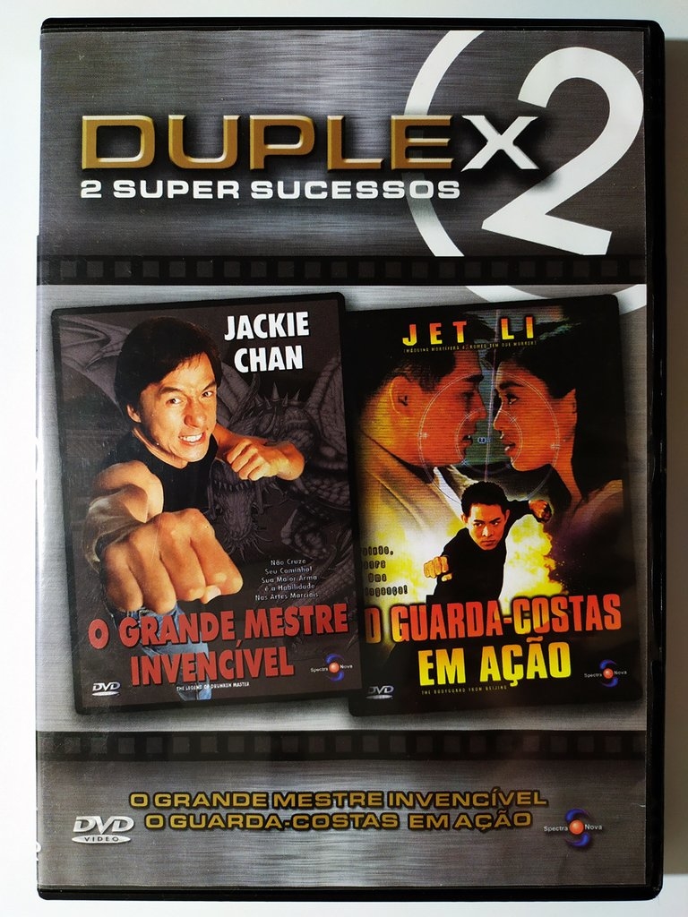 DVD O Grande Mestre Invencível O Guarda Costas Em Ação Original Duplex B