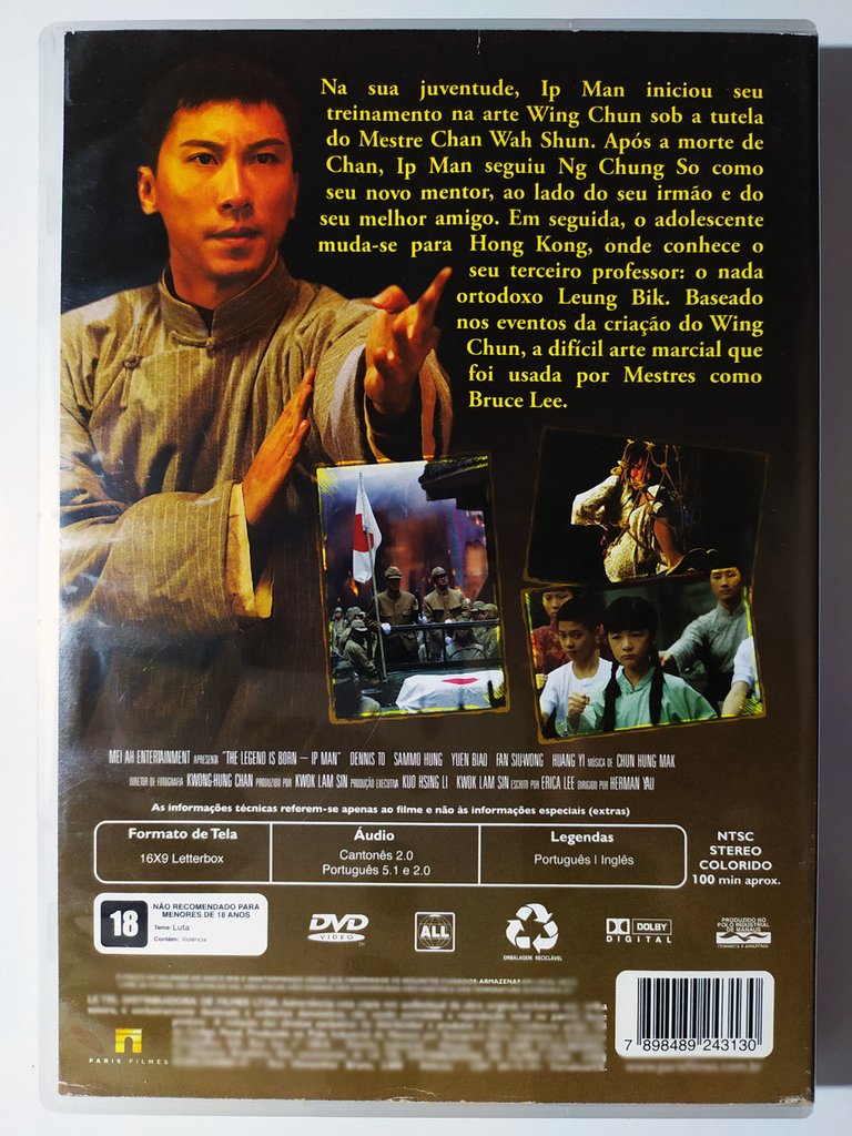 2013) IP MAN - NASCE UMA LENDA - VideoFight DVDs