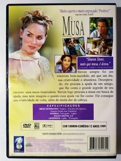 DVD A Musa Sharon Stone Andie MacDowell Jeff Bridges Original Elton John The Muse Albert Brooks 1999 - comprar online