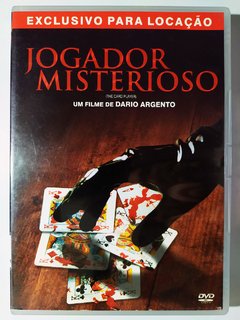 DVD Jogador Misterioso The Card Player Dario Argento Original