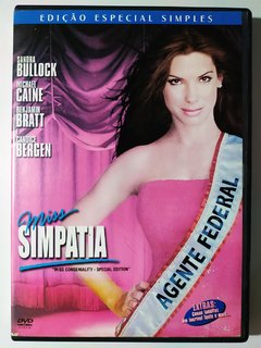 DVD Miss Simpatia Sandra Bullock Michael Caine Benjamin Bratt Original Miss Congeniality 2000