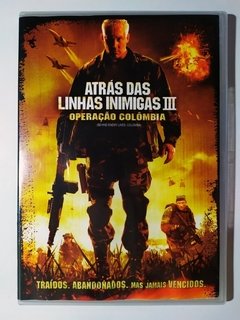 DVD Atrás das Linhas Inimigas III Operação Colômbia 3 Original Tim Matheson