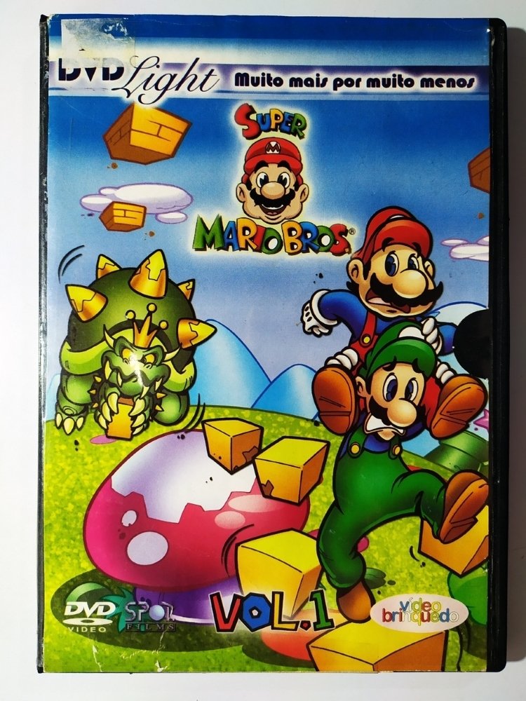 Super mario bros 2 - dvd filme animação dublado